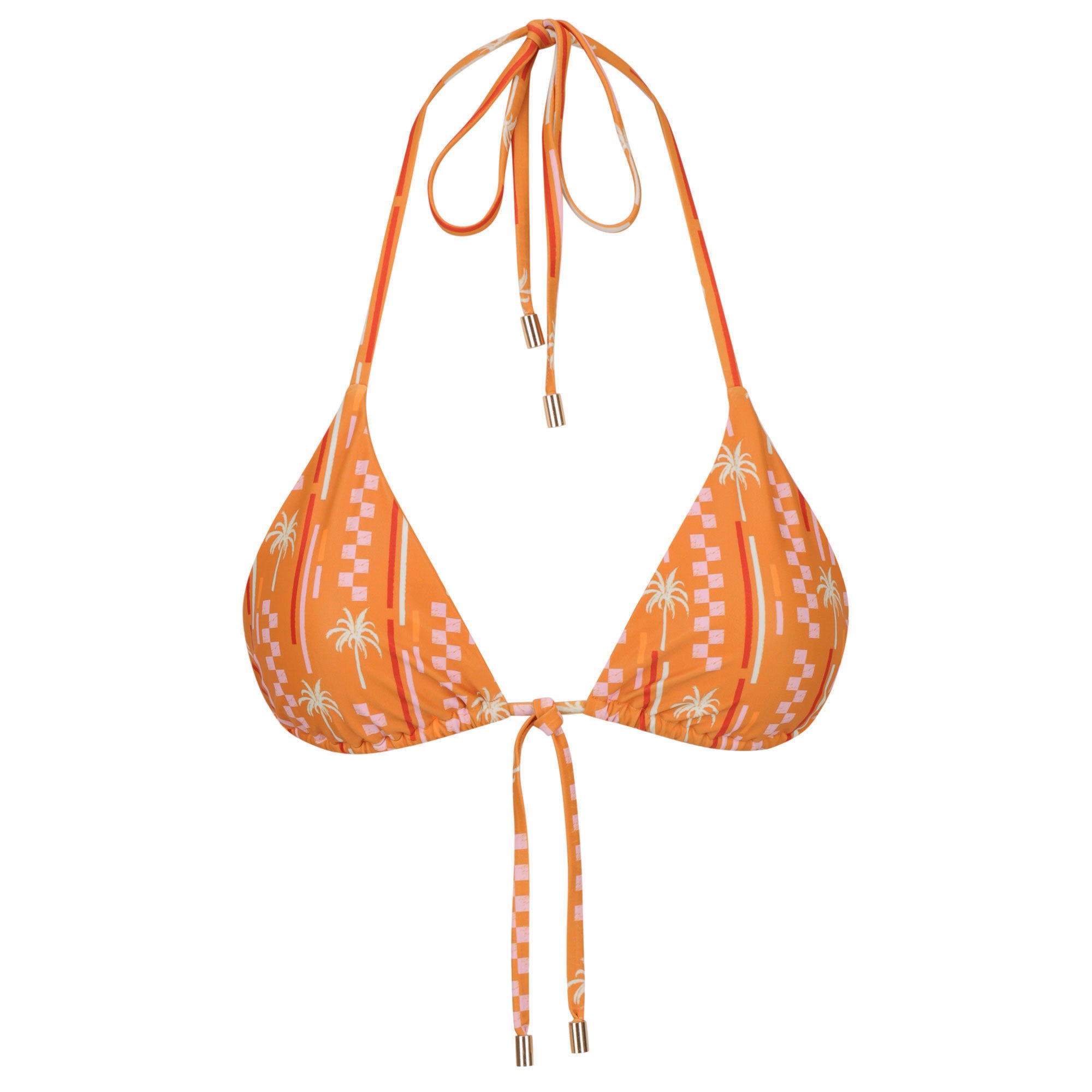 Triangle Bikini Top-Morocco
