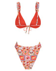 Ruched Bikini Set-Coco Brazil