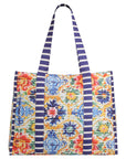 Striped Beach Bag-La Dolce Vita