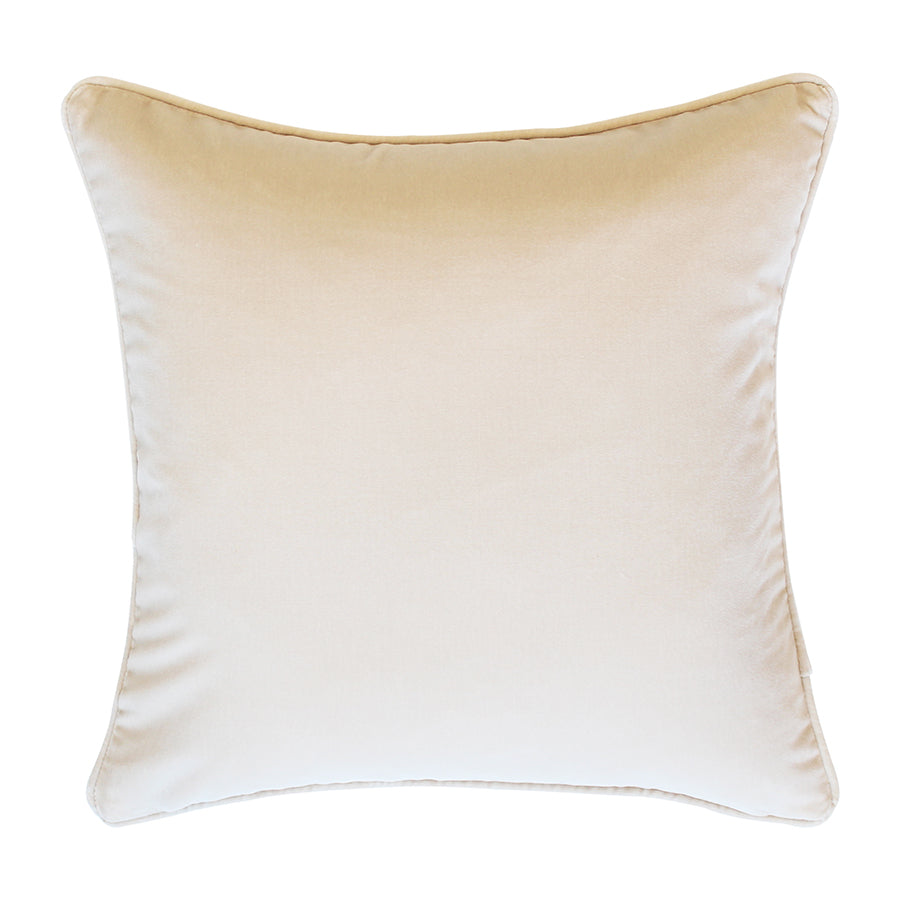 Cushion Cover-With Piping-Velvet Sand-45cm x 45cm