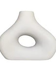 Cutout Vase-White