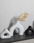 Cutout Vase-White