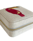 Small Jewellery Box-Natural Bird