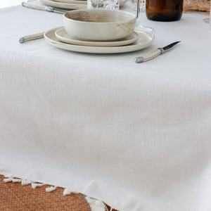 Tablecloth-Check Sage-250cm x 142cm