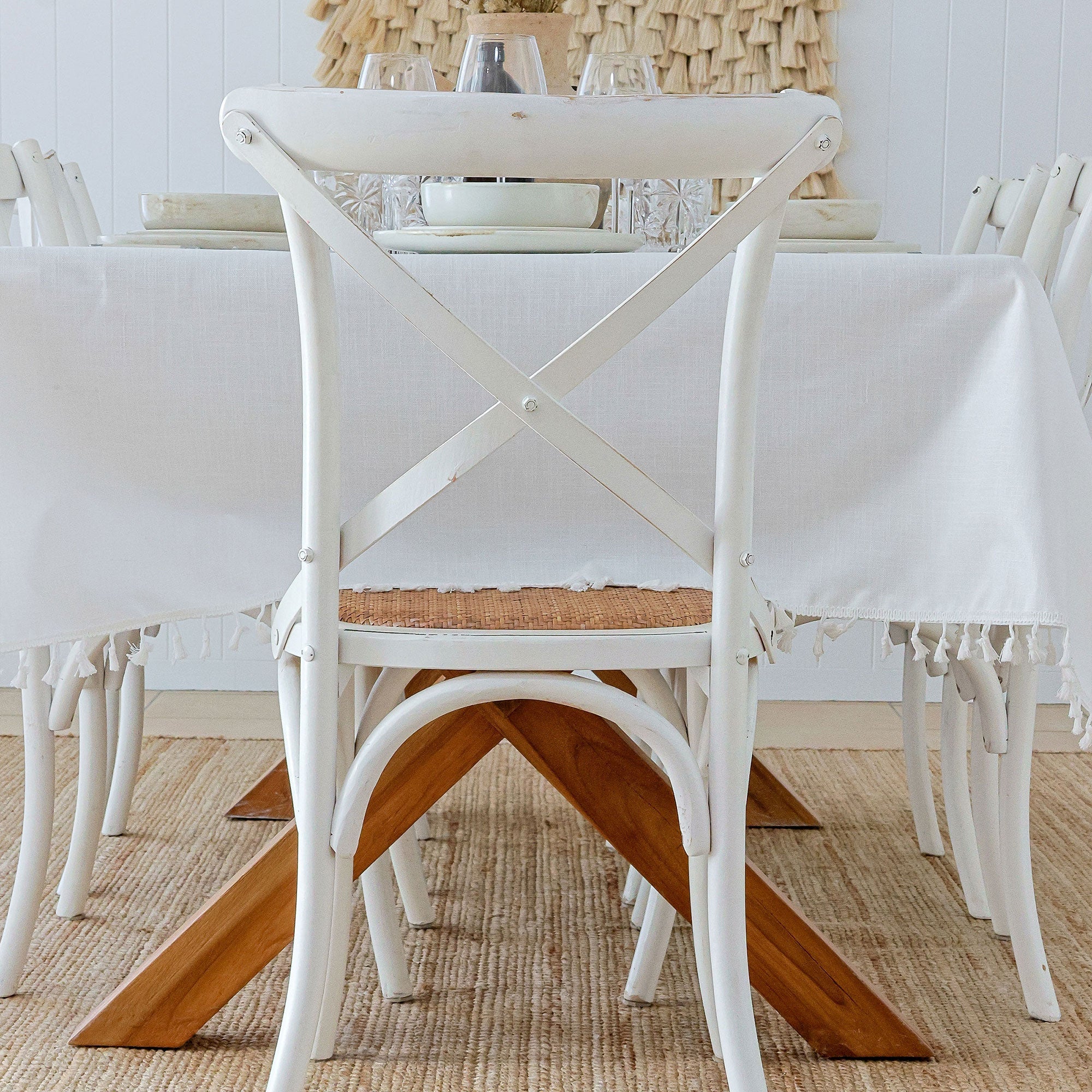 Tablecloth-Palm Cove Sage-250cm x 142cm