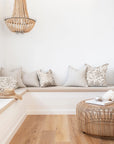 Cushion Cover-With Piping-Tahiti Beige-45cm x 45cm