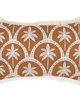 Cushion Cover-Coastal Fringe-Corfu Rust-35cm x 50cm