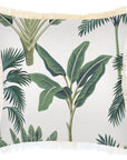 Cushion Cover-Coastal Fringe-Del Coco-45cm x 45cm