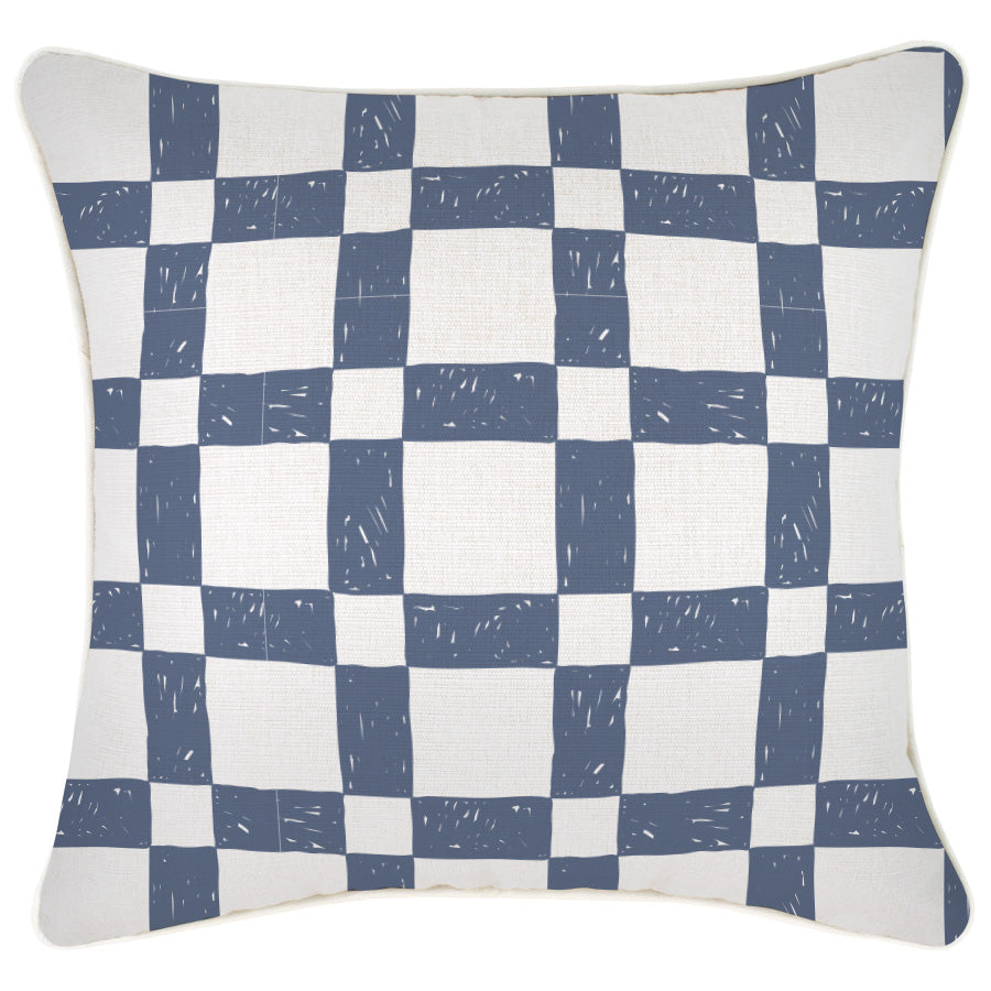 Cushion Cover-With Piping-Patio Denim-45cm x 45cm