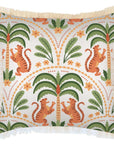 Cushion Cover-Coastal Fringe-Tiger Tree White-60cm x 60cm