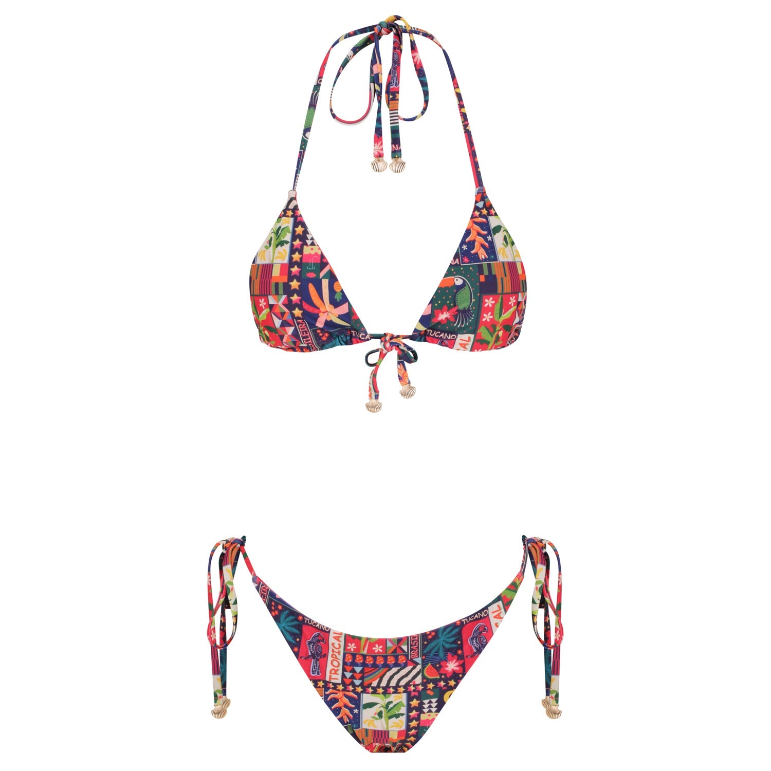 Triangle Bikini Set-Cancun