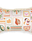 Cushion Cover-Coastal Fringe-Fruit Salad White-35cm x 50cm