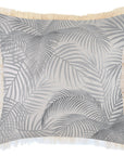Cushion Cover-Coastal Fringe-Seminyak Smoke-60cm x 60cm