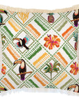 Cushion Cover-Coastal Fringe-Sanctuary-60cm x 60cm