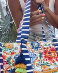 Striped Beach Bag-La Dolce Vita
