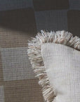 Cushion Cover-Coastal Fringe-Solid Natural-45cm x 45cm