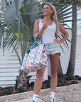Striped Beach Bag-La Mer