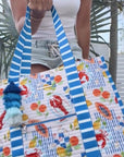Striped Beach Bag-La Mer