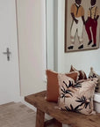 Cushion Cover-Coastal Fringe-Alfresco Beige-60cm x 60cm