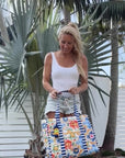 Striped Beach Bag-La Dolce Vita