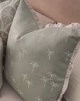 Cushion Cover-Coastal Fringe-Solid Natural-45cm x 45cm