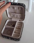 Small Tweed Jewellery Box-Khaki