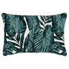 Cushion Cover-With Piping-Palm Trees Black-35cm x 50cm