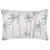 Cushion Cover-Coastal Fringe-Deck Stripe Smoke-45cm x 45cm