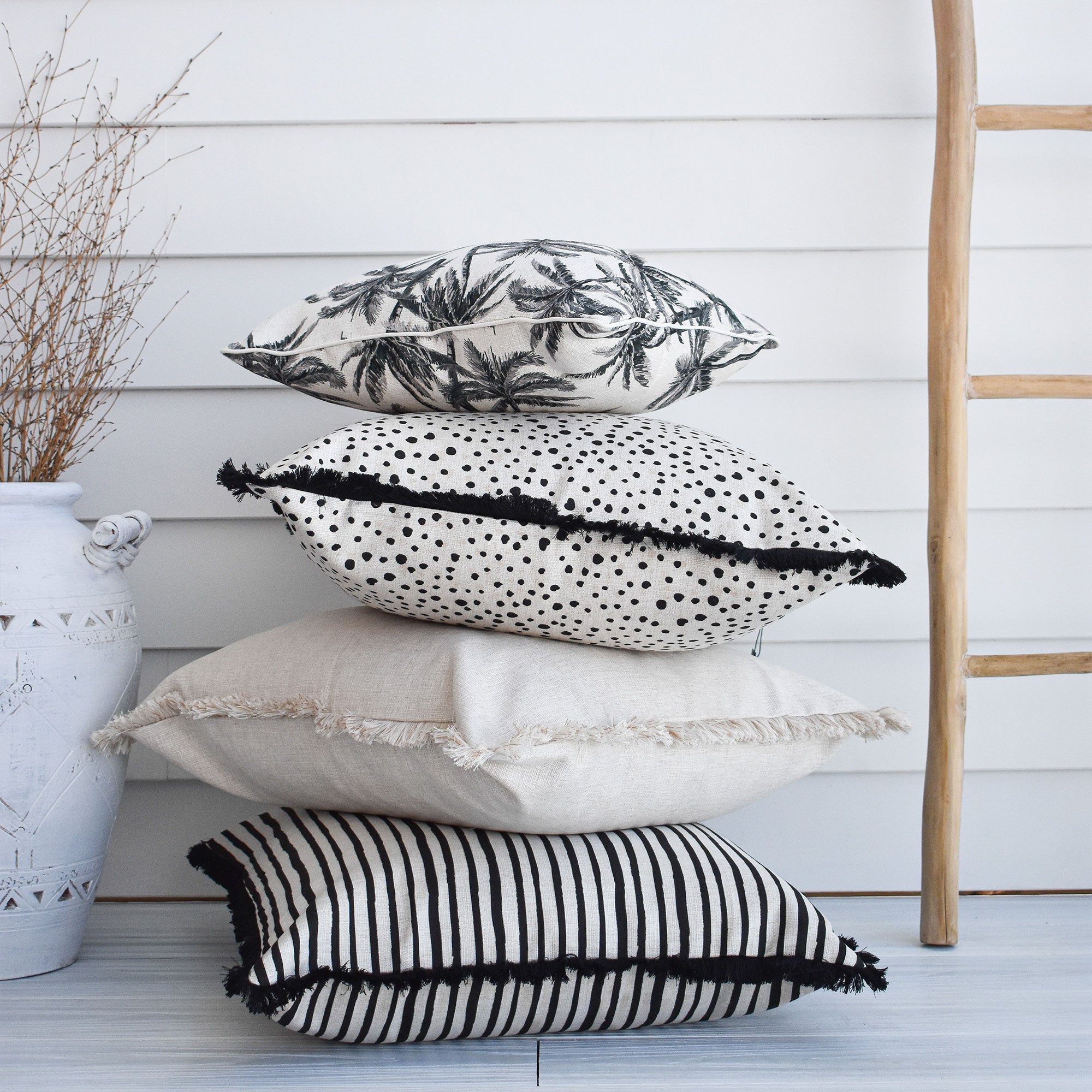 cushion-cover-coastal-fringe-black-paint-stripes-60cm-x-60cm