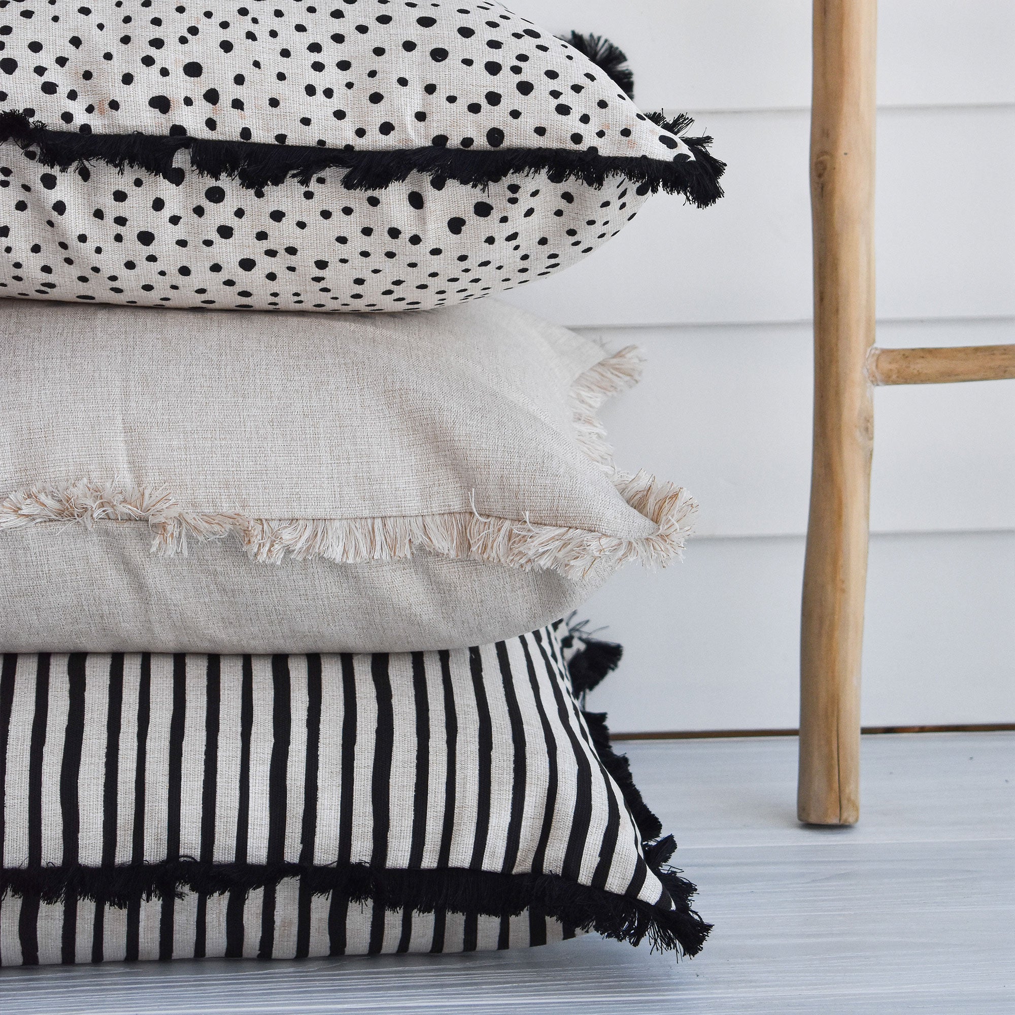 cushion-cover-coastal-fringe-black-paint-stripes-45cm-x-45cm-1