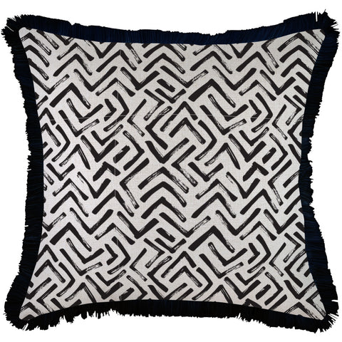 Cushion Cover-With Black Piping-Cover-Art-Studio-35cm x 50cm