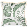 Cushion Cover-Coastal Fringe-Kalo Green-35cm x 50cm
