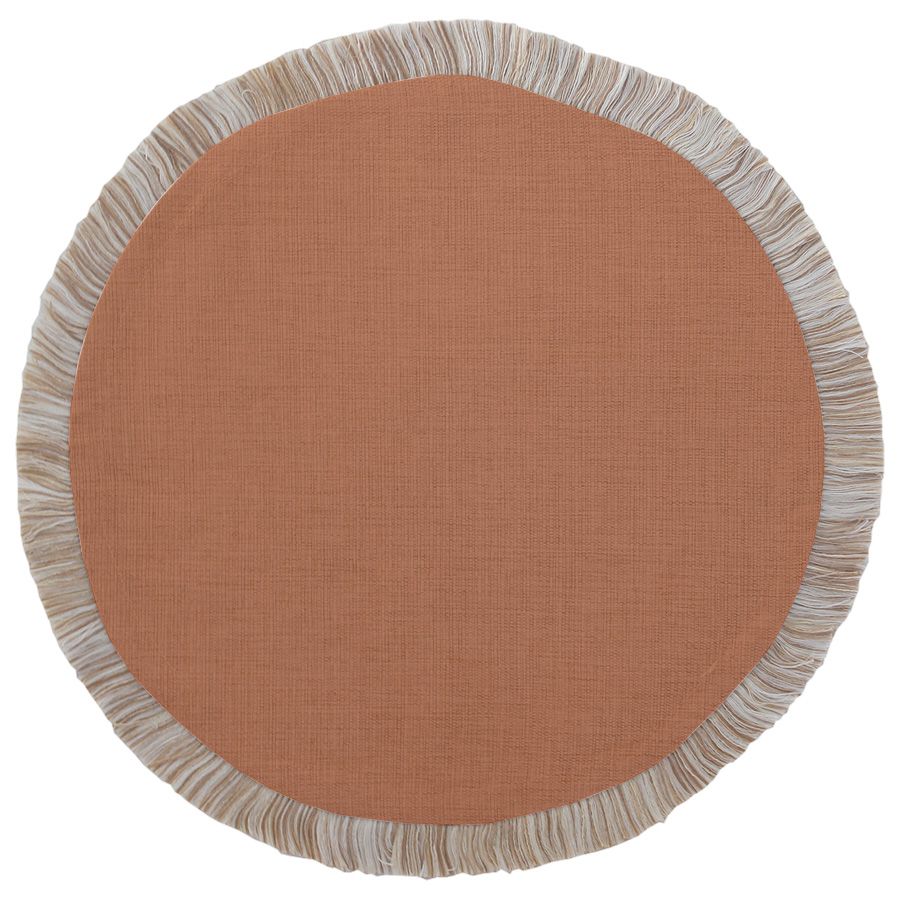 Placemats Round Placemat Solid Clay 40cm